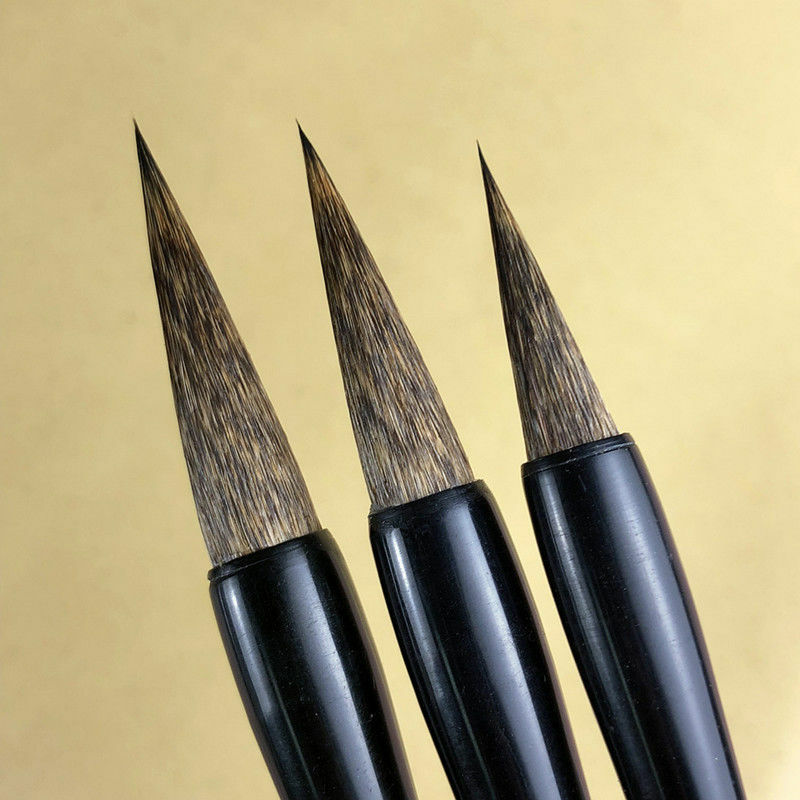 موس ويسكي فرشاة مجموعة أقلام الخط الصيني فرشاة القلم ل كبير منتظم الرسمي السيناريو اللوحة الصينية فرش