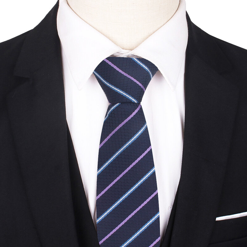 ربطة عنق مع سحاب للرجال والنساء ، إكسسوار زفاف كلاسيكي ، نحيف ، غير رسمي ، مربعات ، مخطط ، رقبة مربعة ، جاكار