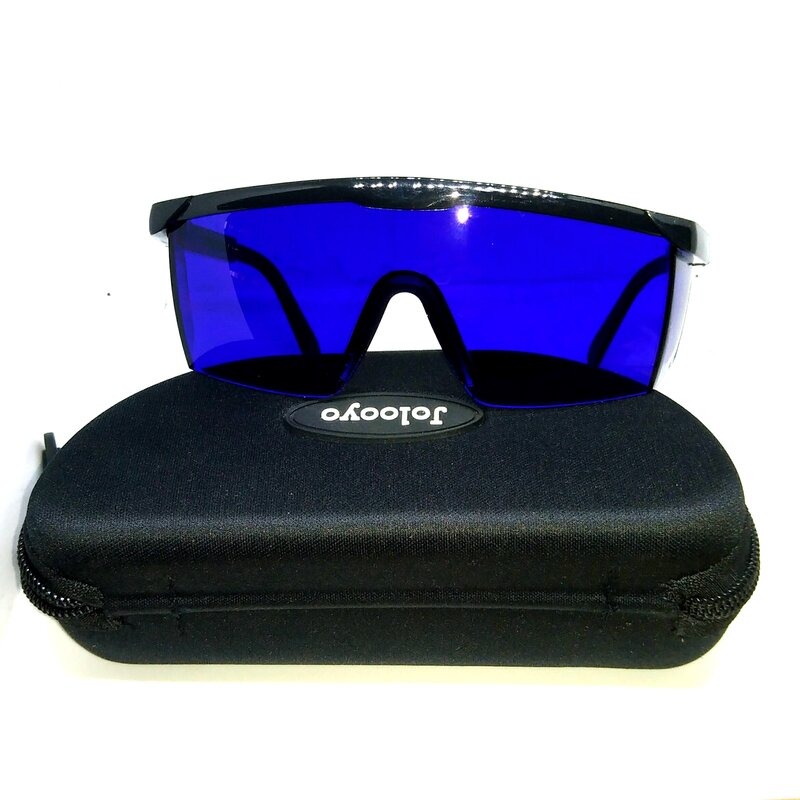 نظارات السلامة بالليزر نظّارة واقية للليزر الأحمر 650nm 660nm حماية العين مع صندوق