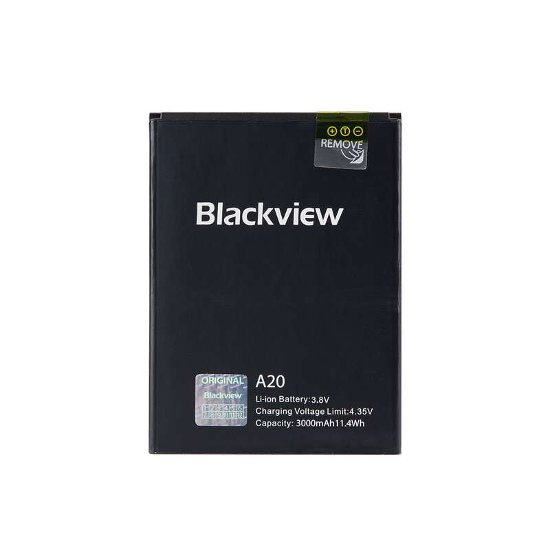 بطارية احتياطية أصلية 100% Blackview A20 3000mAh للهاتف المحمول Blackview A20 A20 Pro + + رقم تتبع