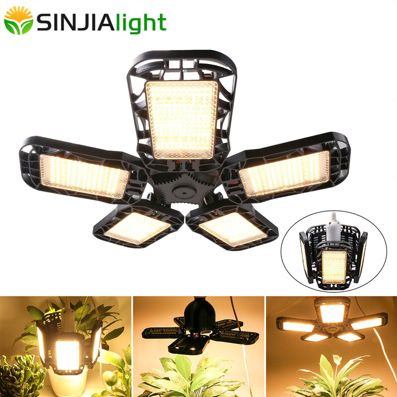 Sunlike مصباح زراعة النباتات الطيف الكامل ، LED تنمو ضوء ، Phytolamp للنباتات الداخلية ، إضاءة صندوق الزراعة ، E27 ، 300 واط