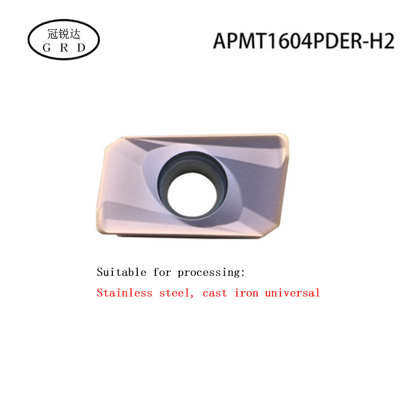 ملحقات عالية الجودة, APMT1135 APMT1604 عالية الجودة ملحقات الحديد الزهر APMT1135PDER APMT1604PDER XM H2 M2 blade HRC 70 ° كربيد إدراج