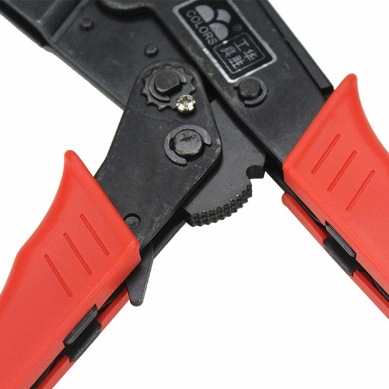 الألوان HS-08FL العلم نوع الإناث أوعية محطة العقص كماشة أداة اليد غير معزول علامة الذكور محطة العقص alicate