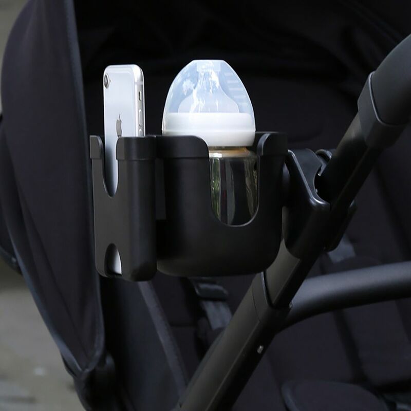 حامل الكأس ل عربة حامل هاتف زجاجة الحليب دعم ل نزهة المضادة للانزلاق تصميم العالمي عربة طفل عربة اكسسوارات