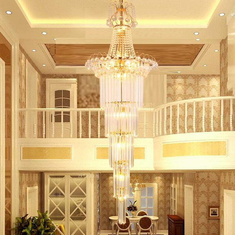 ثريا كريستال K9 Led فاخرة ، تصميم حديث ، إضاءة داخلية ، إضاءة سقف زخرفية ، مثالية لغرفة المعيشة أو الردهة أو الفندق.