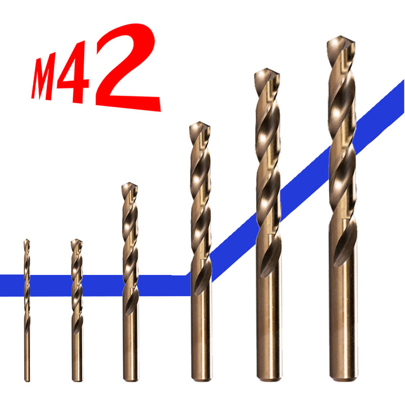 1 قطعة مجموعة متنوعة نماذج كاملة HSS M42 تويست مثقاب 1-14 مللي متر تستخدم ل الحفر على صلابة الفولاذ ، الحديد الزهر ، الفولاذ المقاوم للصدأ
