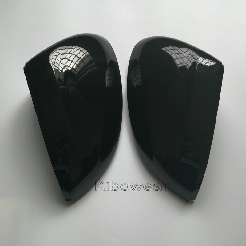 2 قطعة مرآة جانبية سوداء يغطي لشركة فولكس فاجن باسات B8 البديل أرتون قبعات 2016 2017 2018 2019 2020 (لامعة اللؤلؤ الأسود) لفولكس واجن