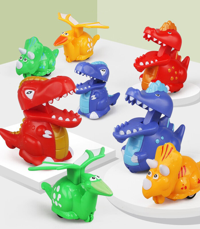 لعبة كلاسيكية للصبيان هدية للأولاد لعبة أطفال كاستينج ديناصورات البط حيوانات السمك لعبة أطفال على شكل عقارب الساعة للأطفال الصغار