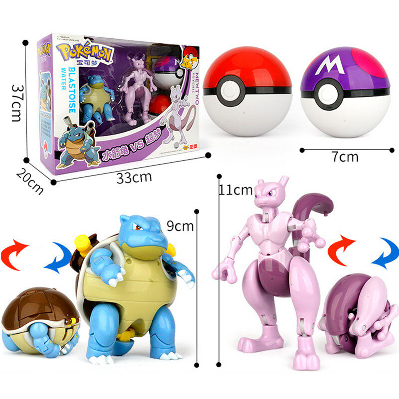 شخصيات البوكيمون الكرة البديل لعبة أنيم نموذج بيكاتشو جيني السلاحف وحوش الجيب بوكيمون عمل الشكل هدية