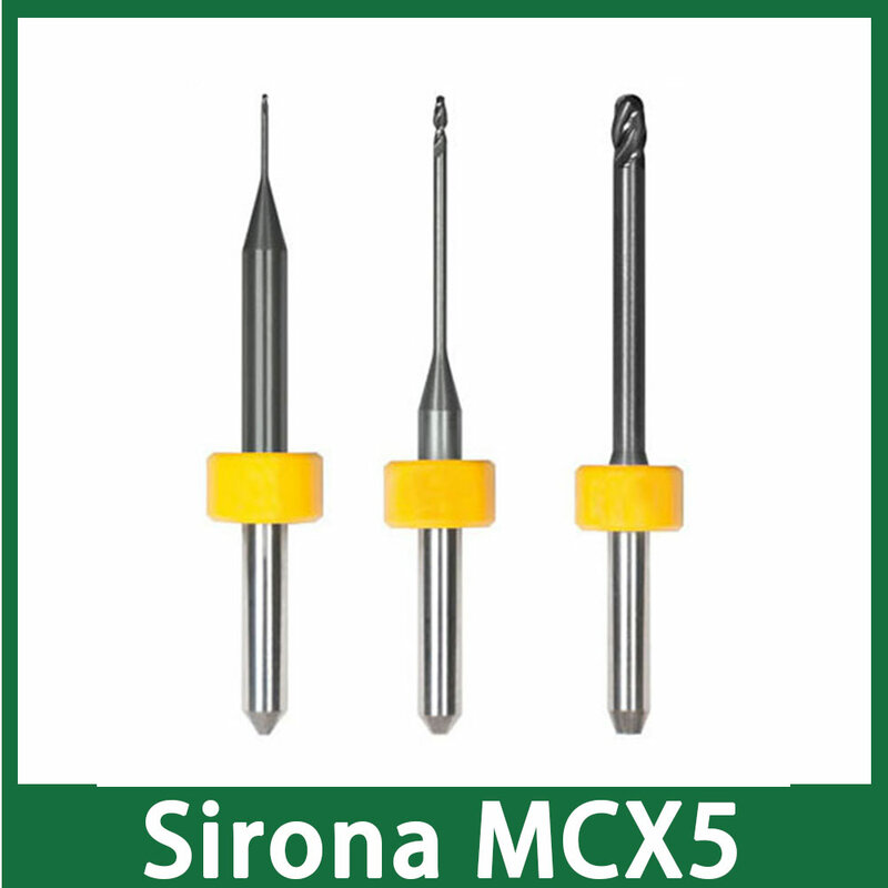 1 قطعة Sirona MCX5 كربيد أدوات تعدين خاص ل كتلة أكسيد زركونيوم