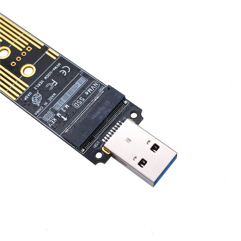 M.2 NVME SSD إلى USB 3.1 محول PCI-E إلى USB-A 3.0 بطاقة محول داخلي 10Gbps USB3.1 Gen 2 لسامسونج 970 960/إنتل جديد