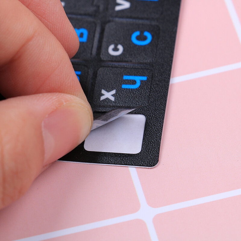 لوحة مفاتيح روسية ملصقات الغلاف للكتاب المحمول لوحة المفاتيح 10 "إلى 17" الكمبيوتر القياسية إلكتروني تخطيط لوحة المفاتيح يغطي الفيلم