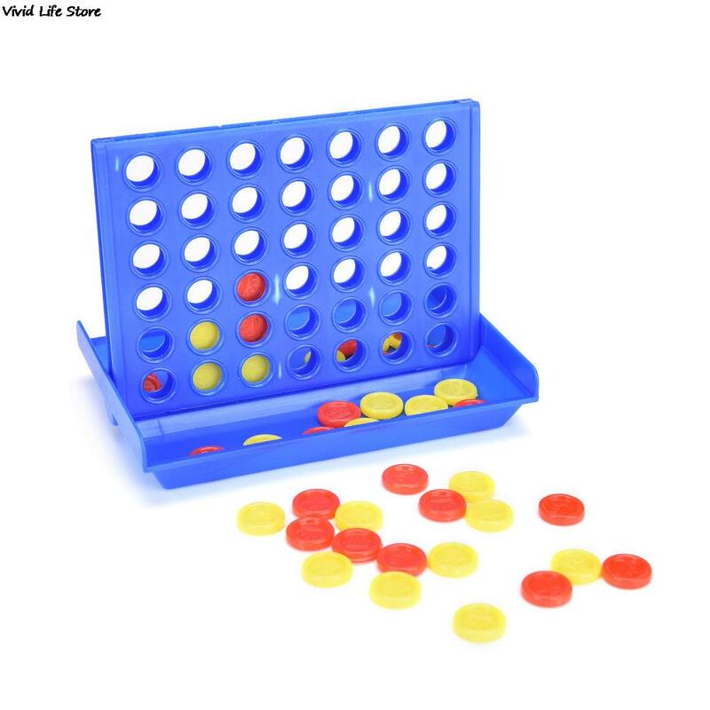 1 Set Connect 4 In A Line Board Game Children's Educational Toys For Kid Sports Entertainment