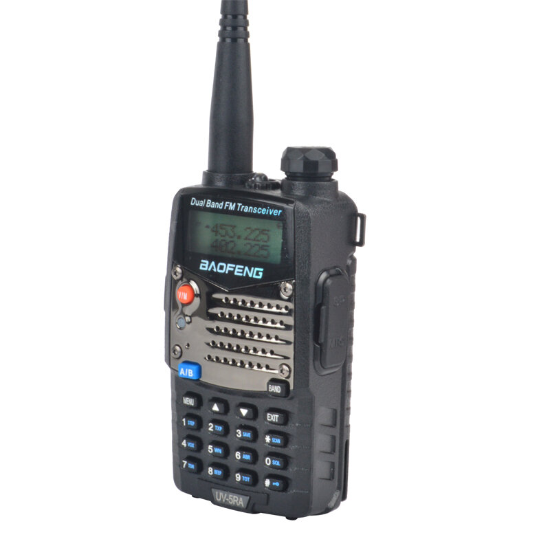 UV-5RA baofeng اسلكية تخاطب ثنائي الموجات VHF UHF المحمولة FM اتجاهين راديو مع سماعة