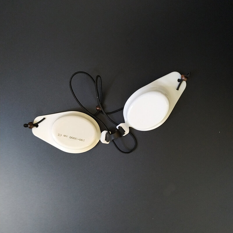 نظارات حماية الليزر ل 190-3000nm CE السيراميك الأبيض والمعادن المواد تنظيف الملابس والبلاستيك نظارات الليزر