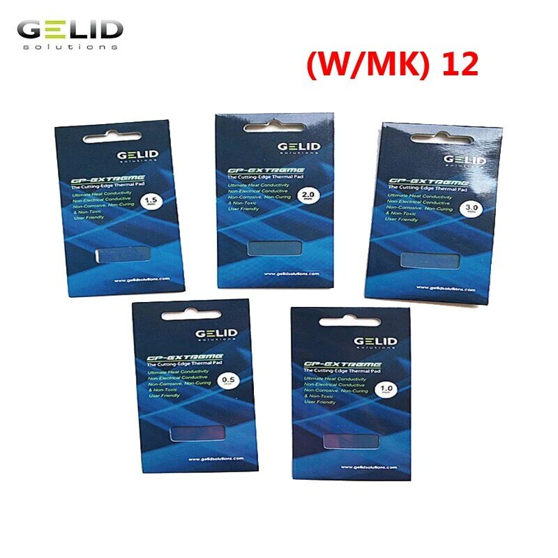 Gelid GP-EXTREME 12 واط/MK عالية الأداء لوحة حرارية وحدة المعالجة المركزية/وحدة معالجة الرسومات بطاقة جرافيكس لوحة حرارية اللوحة لوحة حرارية متعددة الحجم