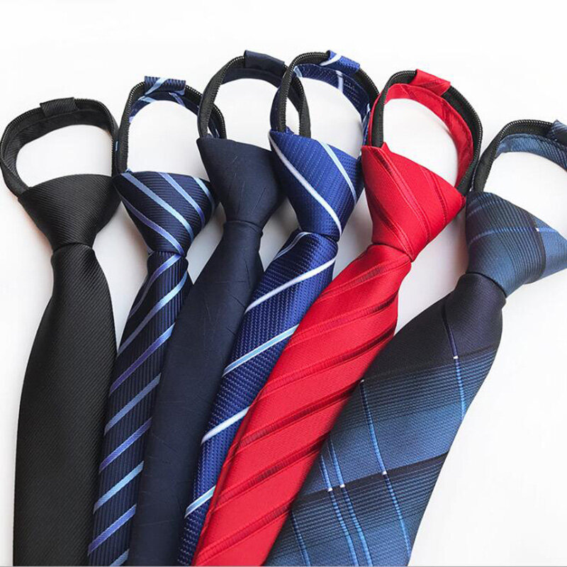 Groleson موضة جديدة 8 سنتيمتر سستة التعادل شريط منقوشة طباعة رابطة عنق ل رجل حفل زفاف Cravats اكسسوارات مطاطا التعادل