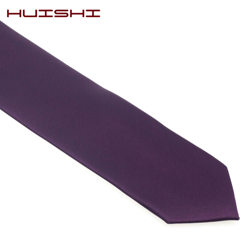 الأعمال الكلاسيكية ربطة العنق طوق الرجال النساء جودة شريط العلاقات الأوشحة الأرجواني العميق مقاوم للماء النمط البريطاني الرجال الرقبة العلاقات اللون