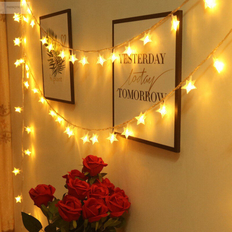 USB/بطارية 3M/5M/10M ضوء النجوم الصمام جارلاند الجنية سلسلة مصابيح خارجية عيد الميلاد عطلة الزفاف مصابيح حفلات غرفة الديكور