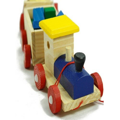 ألعاب خشبية الخشب العثور على ارتداء لعبة أطفال القطار جعل أشيب قطار نشاط مونتيسوري