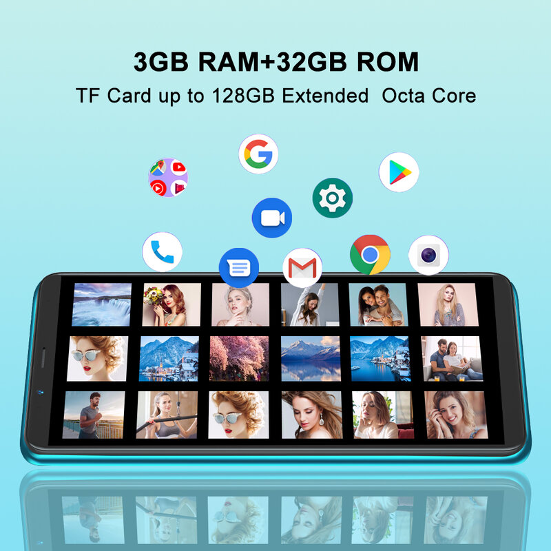 هاتف ذكي Cubot Note 9 (2021) ، بطارية كبيرة 5900 مللي أمبير في الساعة ، هاتف محمول ثماني النواة ، شاشة 5.99 بوصة ، 3GB + 32GB (128GB ممتد) ، هاتف 16MP كاميرا ثلاثية ، Android 11 ، Dual SIM 4G-LTE ، Face ID