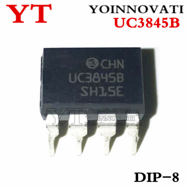 100 قطعة/الوحدة UC3845B UC3845 3845 DIP IC أفضل جودة.