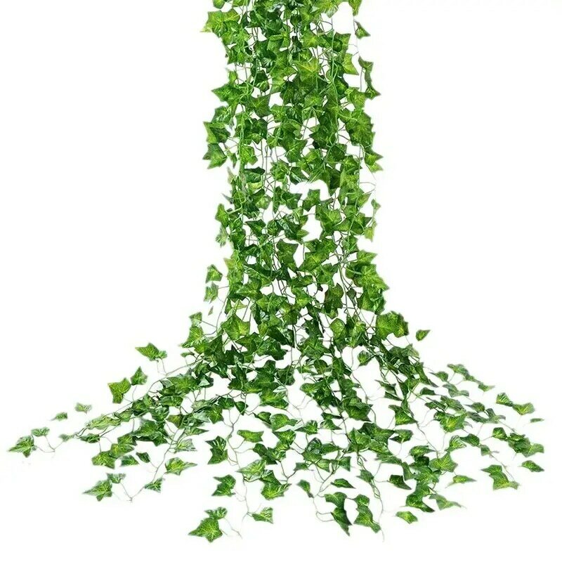 1 قطعة 210 سنتيمتر الاصطناعي النباتات الخضراء يترك ورقة الزفاف الغابة حزب الاصطناعي Plantas الاصطناعي الفقرة ديكورات