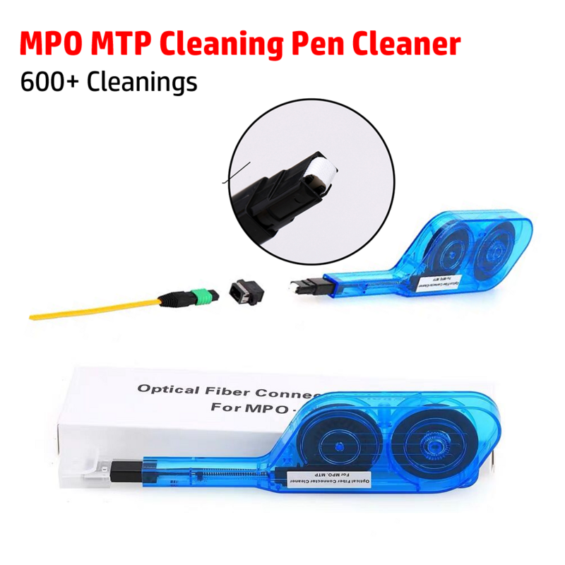 Mini MPO الأنظف SC/FC/ST 2.5 مللي متر و LC 1.25 مللي متر CleandingTool الألياف البصرية قلم تنظيف 800 ينظف الألياف البصرية الأنظف