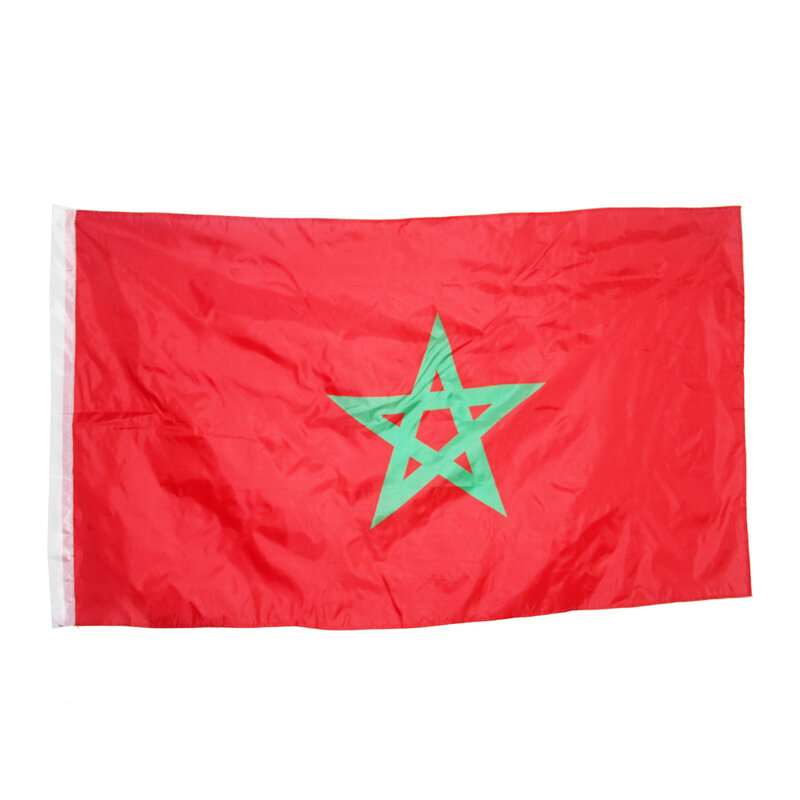 سارية العلم 60X90 90X150cm المغرب العلم الوطني راية وطنية للديكور المنزل
