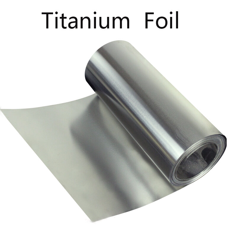 1 قطعة Gr2 التيتانيوم احباط الفضة رقيقة Ti ورقة عالية النقاء المعادن مربع شريحة لوح من الألمونيوم احباط الحرفية 0.1 مللي متر * 100/200 ملليمتر * 300/500/1000 ملليمتر