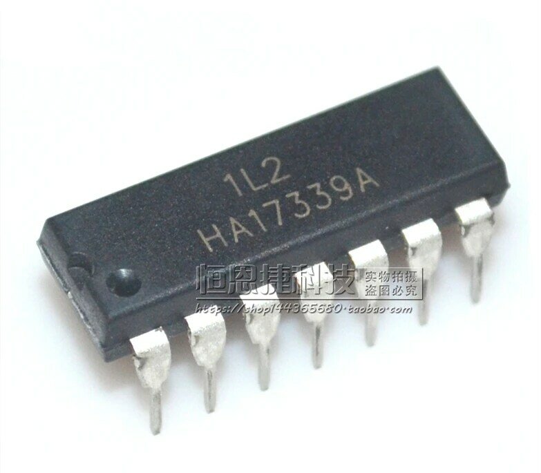 10 قطعة/الوحدة HA17339A HA17339 DIP-14