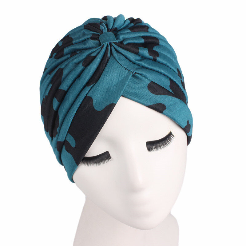 قبعة السرطان للنساء المسلمات ، قبعة علاج كيماوي ، تساقط الشعر ، وشاح رأس مطوي ، عمامة ، غطاء رأس مطبوع ، قبعات سكولي