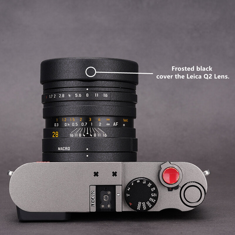 ملصق كاميرا Leica Q2 ، فيلم مضاد للخدش ، مضاد للخدش ، ملصق جلد ممتاز ، غطاء ملفوف ، معطف