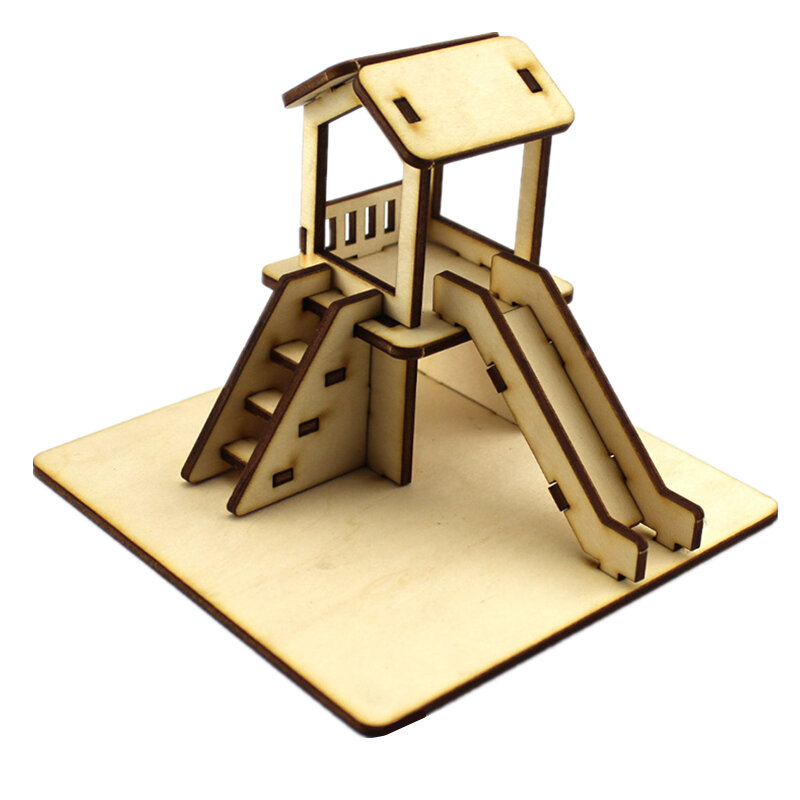 لعب الأطفال ثلاثية الأبعاد لغز الخشب رياض الأطفال الشريحة نموذج خشبي لتقوم بها بنفسك بناء لعبة مجسمة الحلي الفتيان هدية عيد ميلاد