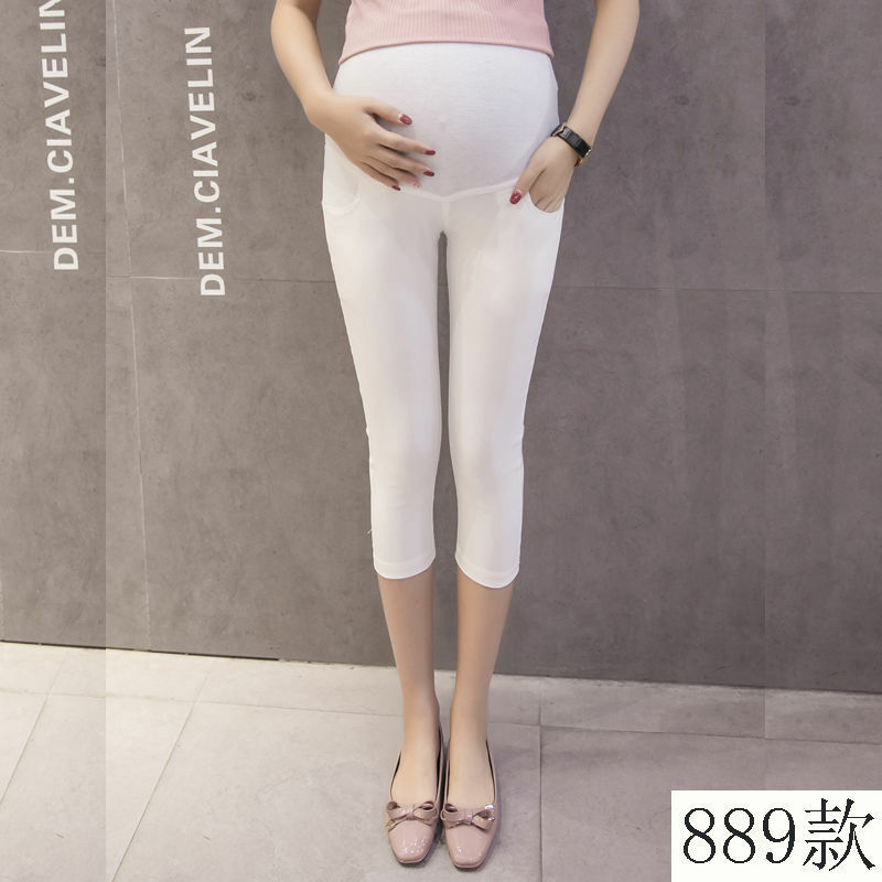جديد الأمومة السراويل الصيف رقيقة الأمومة السراويل فضفاضة النسخة الكورية من الصيف الأمومة الدنيم السراويل الصيف الأمومة السراويل.