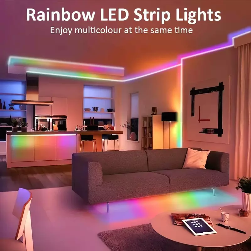 USB TUYA LED قطاع ضوء الذكية واي فاي RGBIC Dreamcolor LED قطاع 5 فولت WS2812B عنونة ضوء مصباح دعم أليكسا جوجل للمنزل