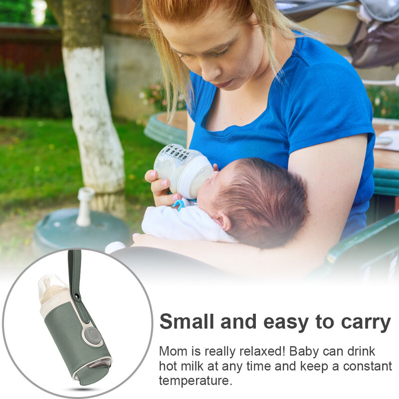 زجاجة الحليب دفئا حقيبة قابل للتعديل الكهربائية USB الطفل الحقيبة سخان السفر