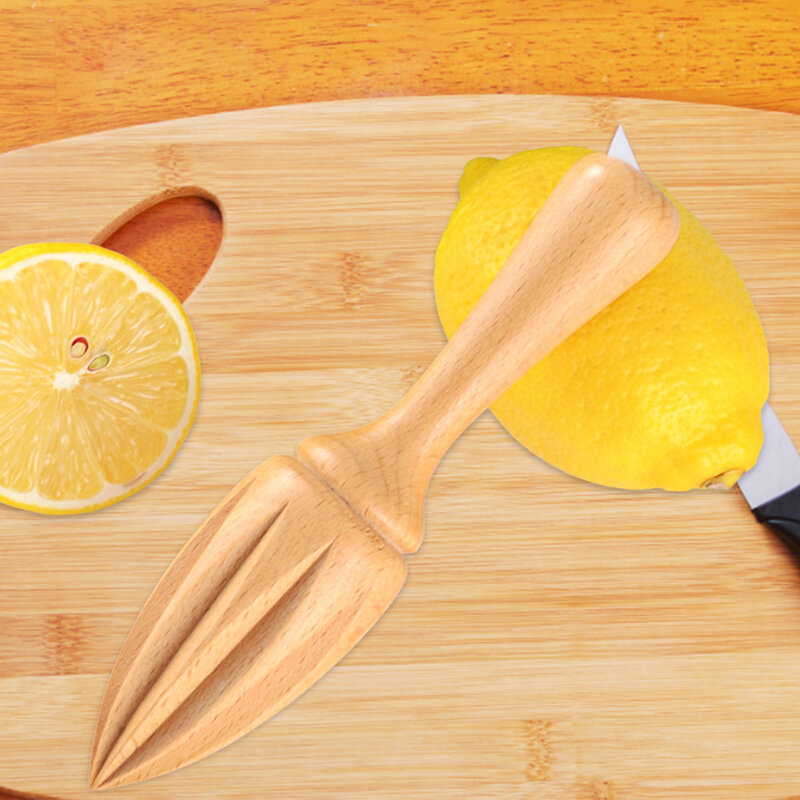 عصارة الحمضيات مخرطة المطبخ اليدوية خشب الزان مخرطة يده عصارة أداة عصارة النازع ل الليمون الجير البرتقال الفاكهة