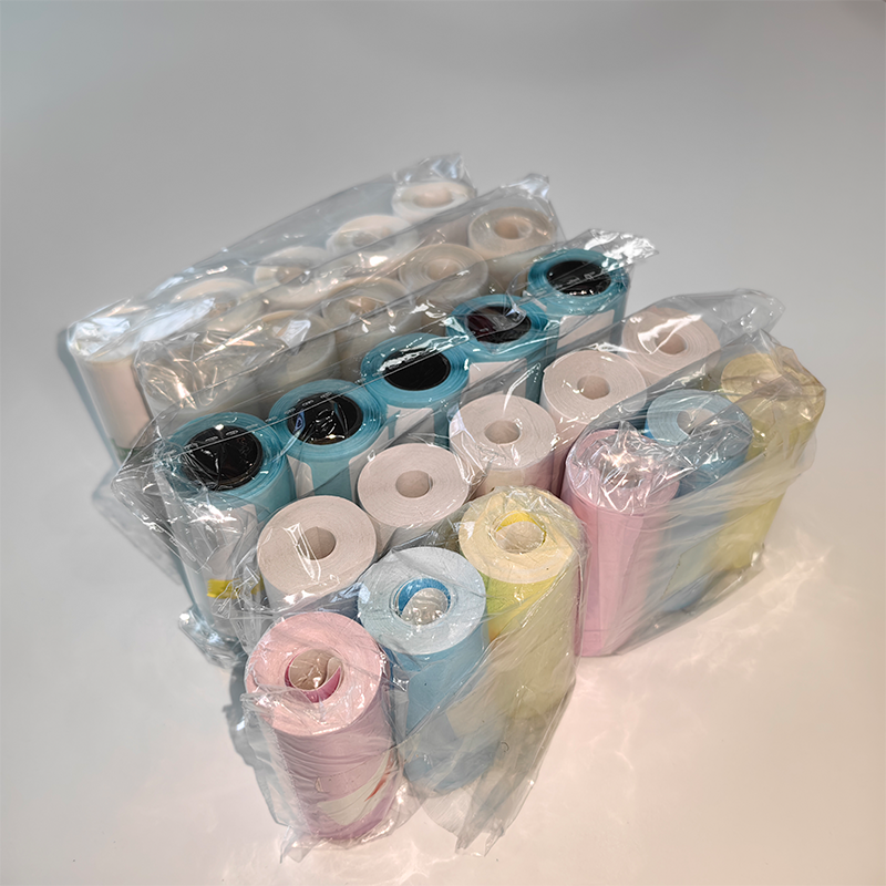 57mm Width Self-Adhesive Transparent Sticker Rolls - Perfect for Portable HD Photo Printer Printing