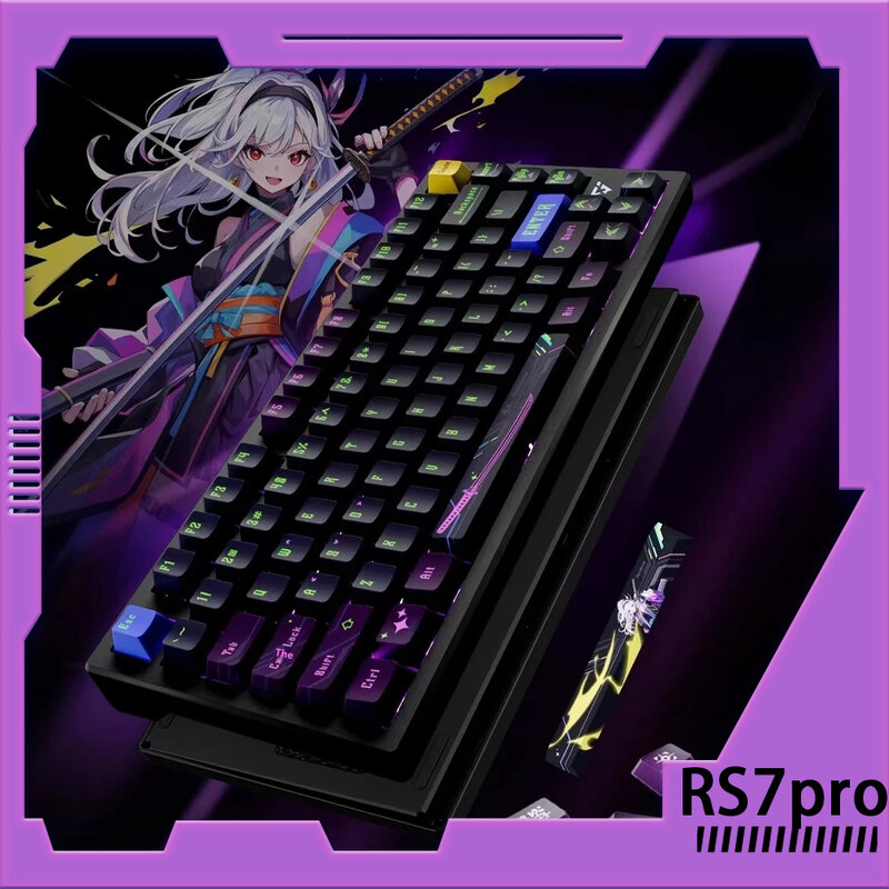 لوحة مفاتيح RGB ، سبائك الألومنيوم ، Vgn ، محور مغناطيسي ، سلكي ، مخصص ، مبادلة ساخنة ، لعبة ، فوز ، ماك ، سطح مكتب