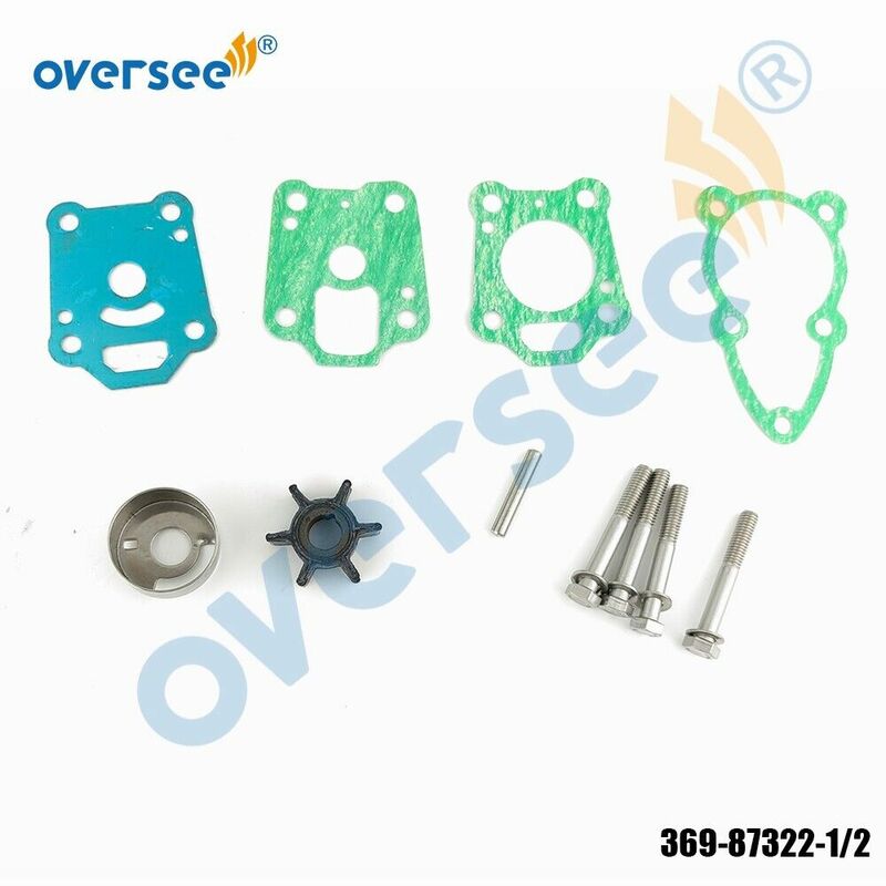 369-87322 Water Pump Repair Kit For Tohatsu Nissan 4HP 5HP Outboard Engine M5BS 369-65021