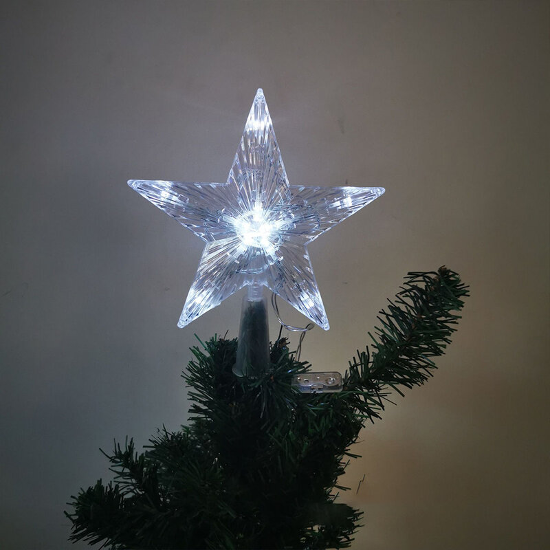 أضواء شجرة عيد الميلاد LED ، مصباح ديكور في الهواء الطلق ، أضواء نجمة خماسية