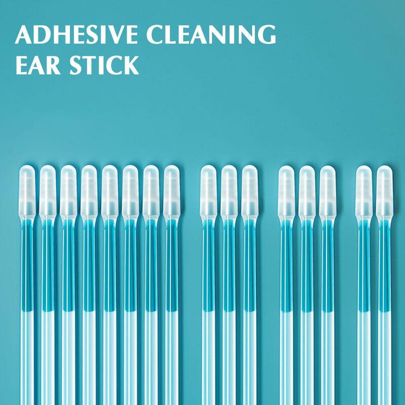 لاصقة لاصقة الأذن نظافة مجموعة لتنظيف الأذن ، مسحة القطن لزجة ، قابلة لإعادة الاستخدام ، Y3L8 ، 24 قطعة
