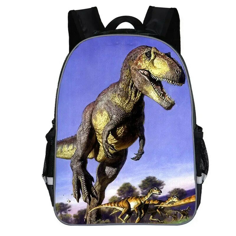 الأطفال جديد ديناصور الكرتون الحقائب المدرسية فتاة الصبي الابتدائية الثانوية حقيبة المدرسة سعة كبيرة