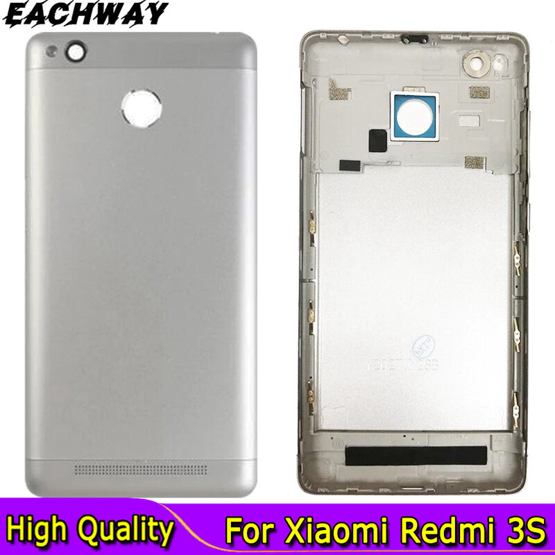 جديد ل شاومي Redmi 3S غطاء البطارية ل Redmi 3s الباب الخلفي الإسكان الخلفي استبدال ل شاومي Redmi 3s Redmi3s غطاء البطارية