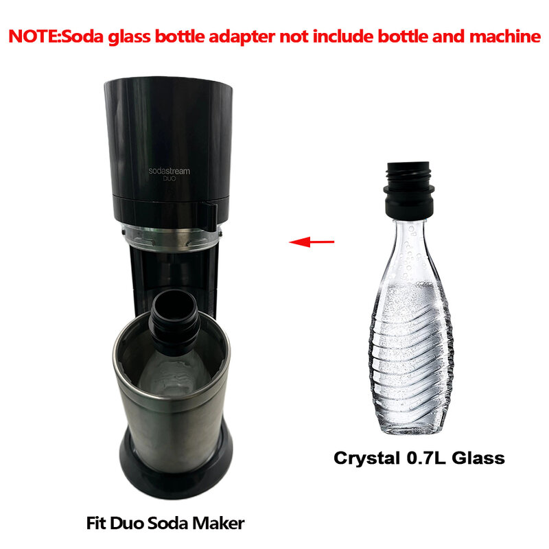 محول للزجاجة الزجاجية ، جزء واحد ، زجاجة 0.7 لتر للاستبدال ، بلاستيك ، مناسبة واحدة ، للروح ، g100 ، الثنائي تيرا ، الفن غايا