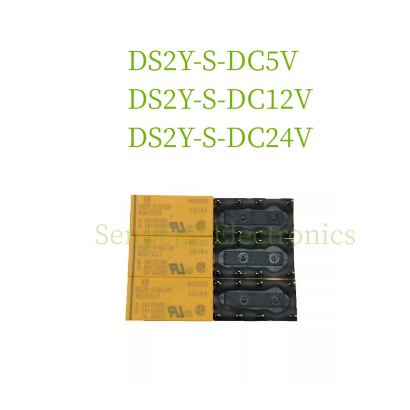 باناسونيك-الأصلي إشارة صغيرة التتابع ، DS2Y-S-DC5V DC12V DC24V 8 دبوس ، 2 مفتوحة و 2 إغلاق ، شحن مجاني ، جديد ، 5 قطعة لكل مجموعة