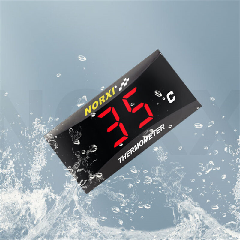 عداد صغير لقياس درجة حرارة الماء للدراجة النارية من كوسو XMAX250 300 NMAX CB 400 CB500X مستشعر درجة الحرارة مقياس درجة الحرارة سكوتر السباق