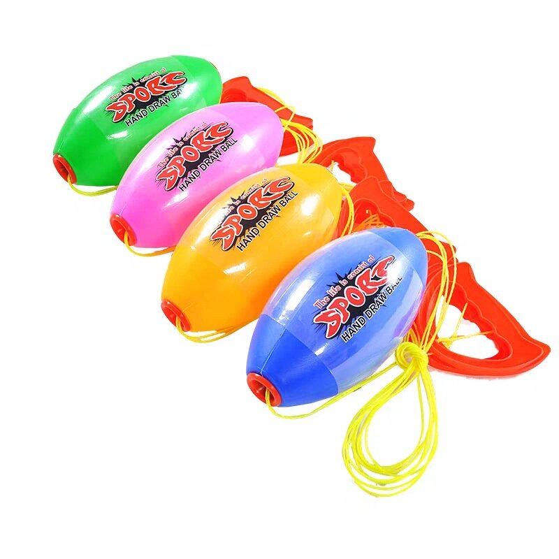 Children's Rally Ball Parent-child Toy Double Shuttle Hand Drawn Ball Fun Outdoor Sports Fitness Throw Combination Shuttle Ball