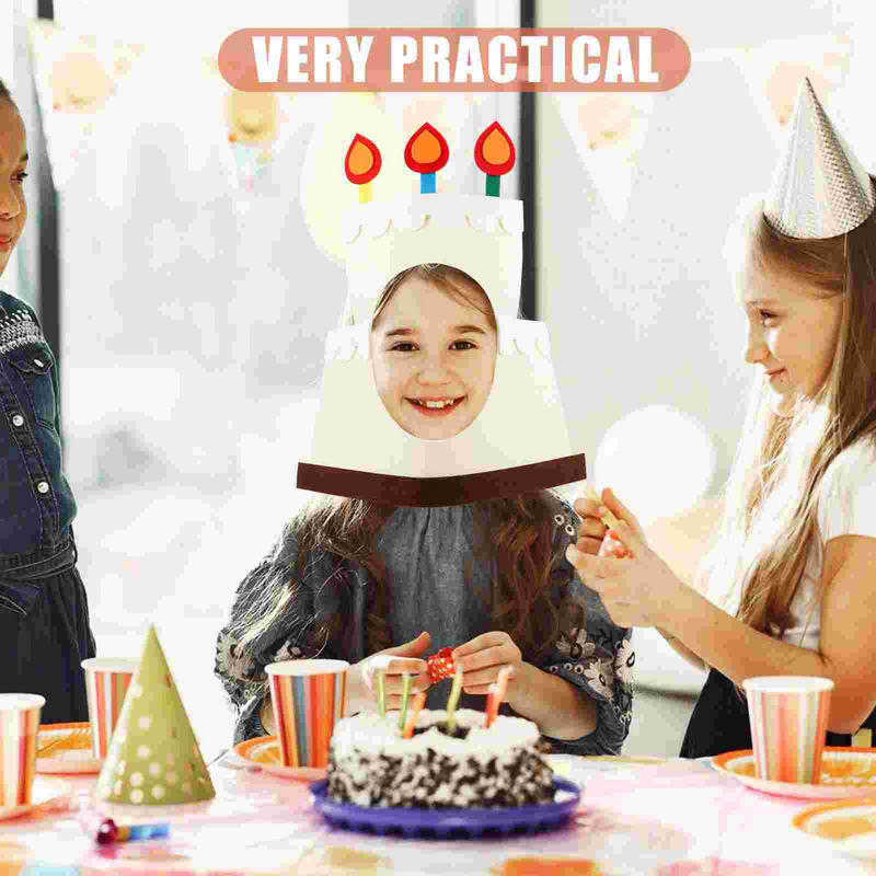 غطاء رأس كعك عيد الميلاد ، ديكور قبعة عيد الميلاد ، أغطية رأس للحفلات ، دعامة صور #3